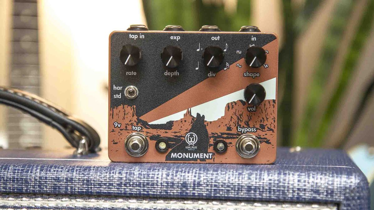 Walrus Audio debuts Monument Harmonic Tap Tremolo pedal | MusicRadar