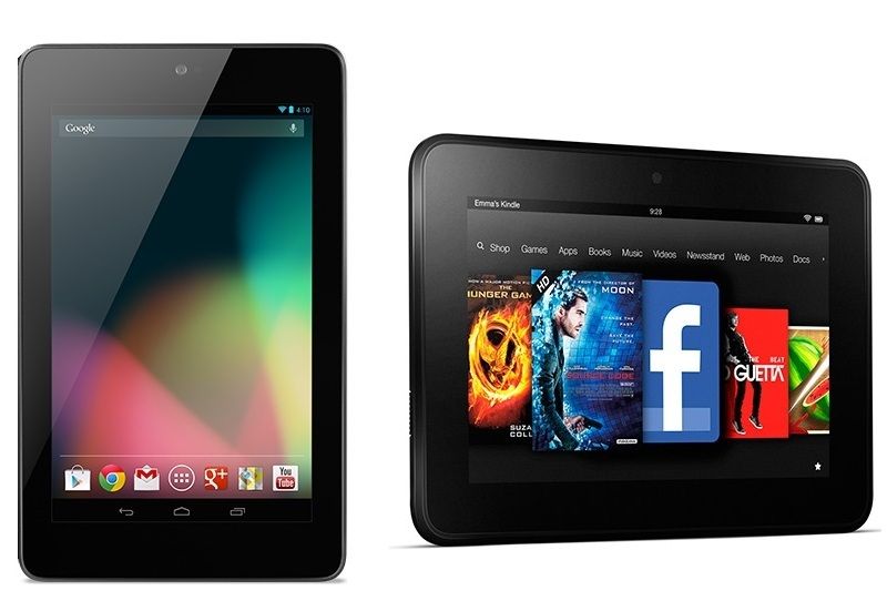 Amazon Kindle Fire HD vs Google Nexus