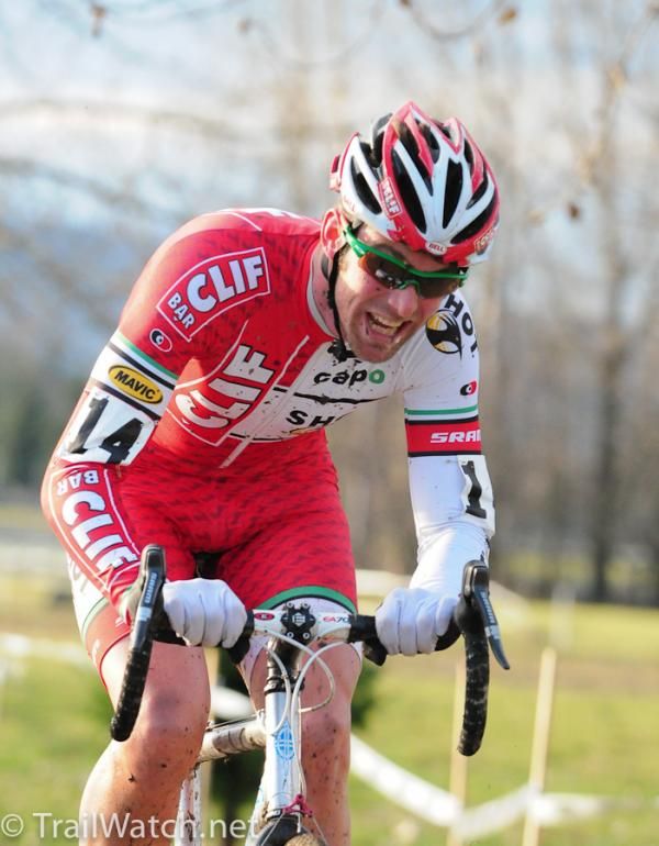 Troy Wells (Clif Bar) putting the hurt onto himself