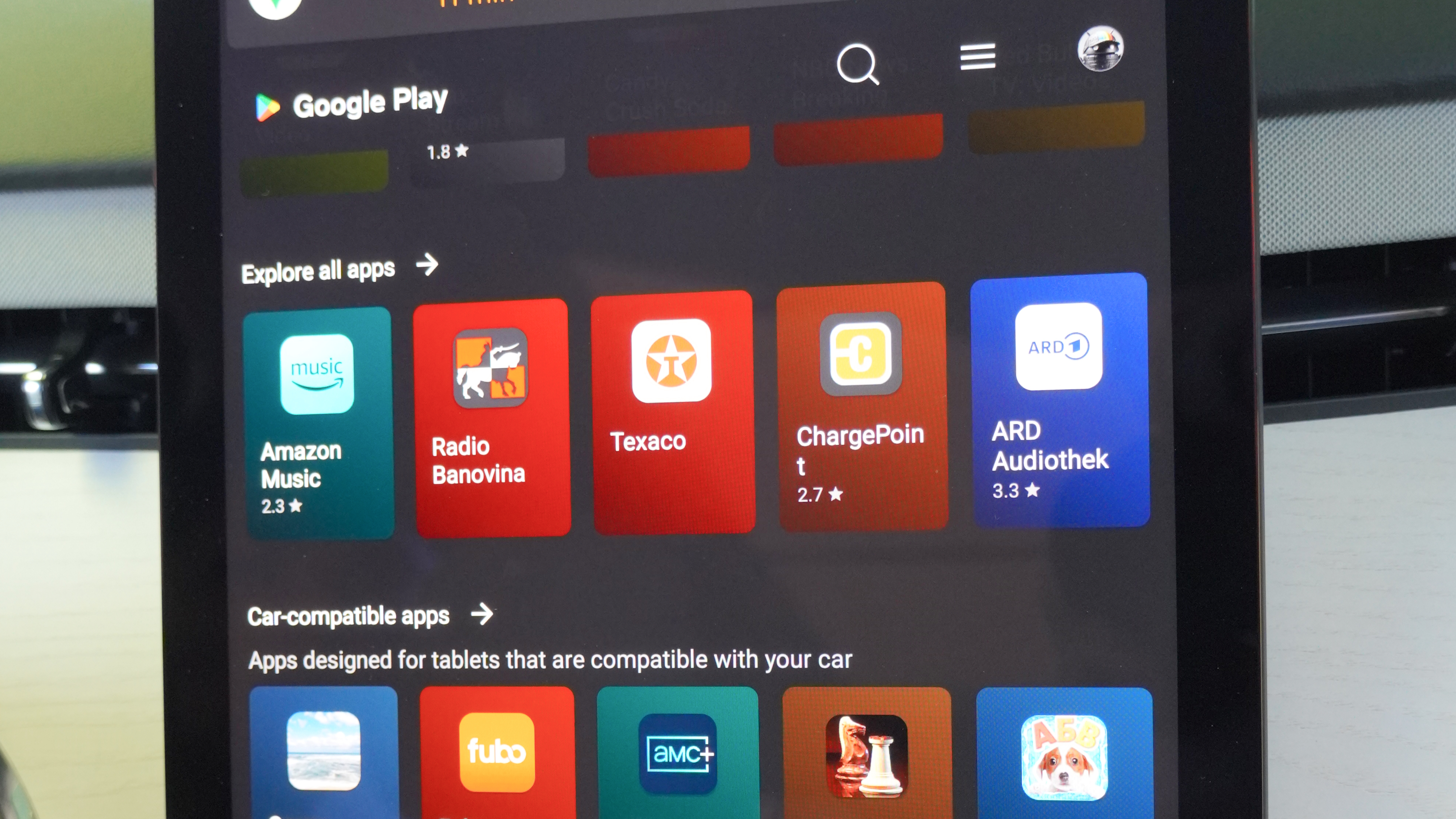 Gemini on a car with Google Built-in a.k.a. Android Automotive