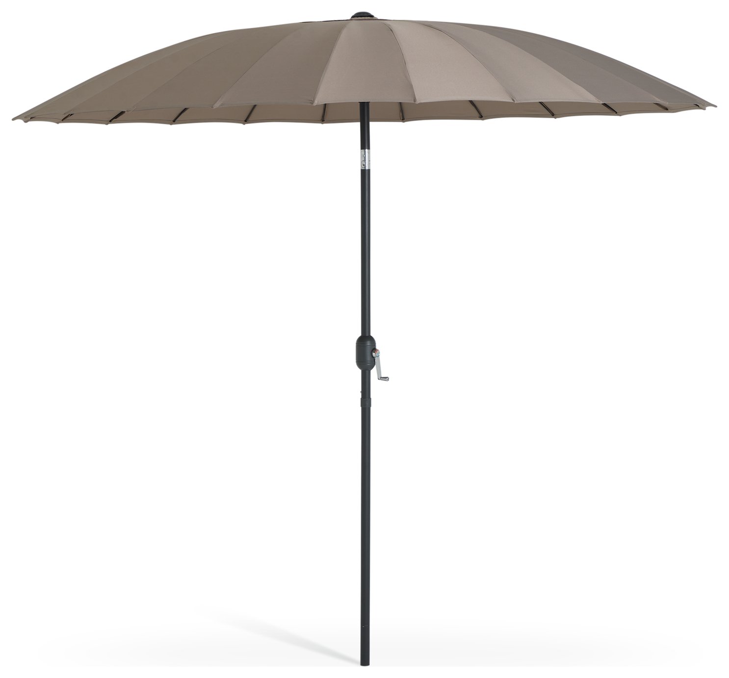 Habitat Shanghai 2.7m Garden Parasol - Taupe