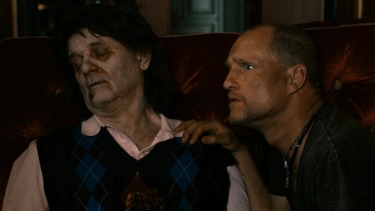 Bill Murray Wood Harrelson in Zombieland