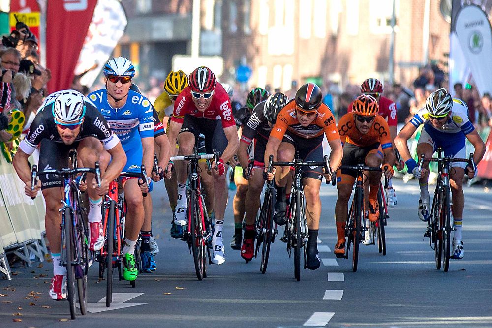The sprint at Munsterland Giro