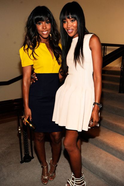 Kelly Rowland and Naomi Campbell at the Essence Black Women in Hollywood luncheon in LA