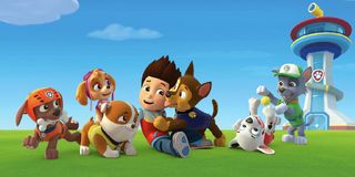Ryder and the pups on Paw Patrol