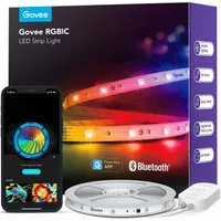 Govee RGBIC LED Strip Lights: $14.99 at Amazon