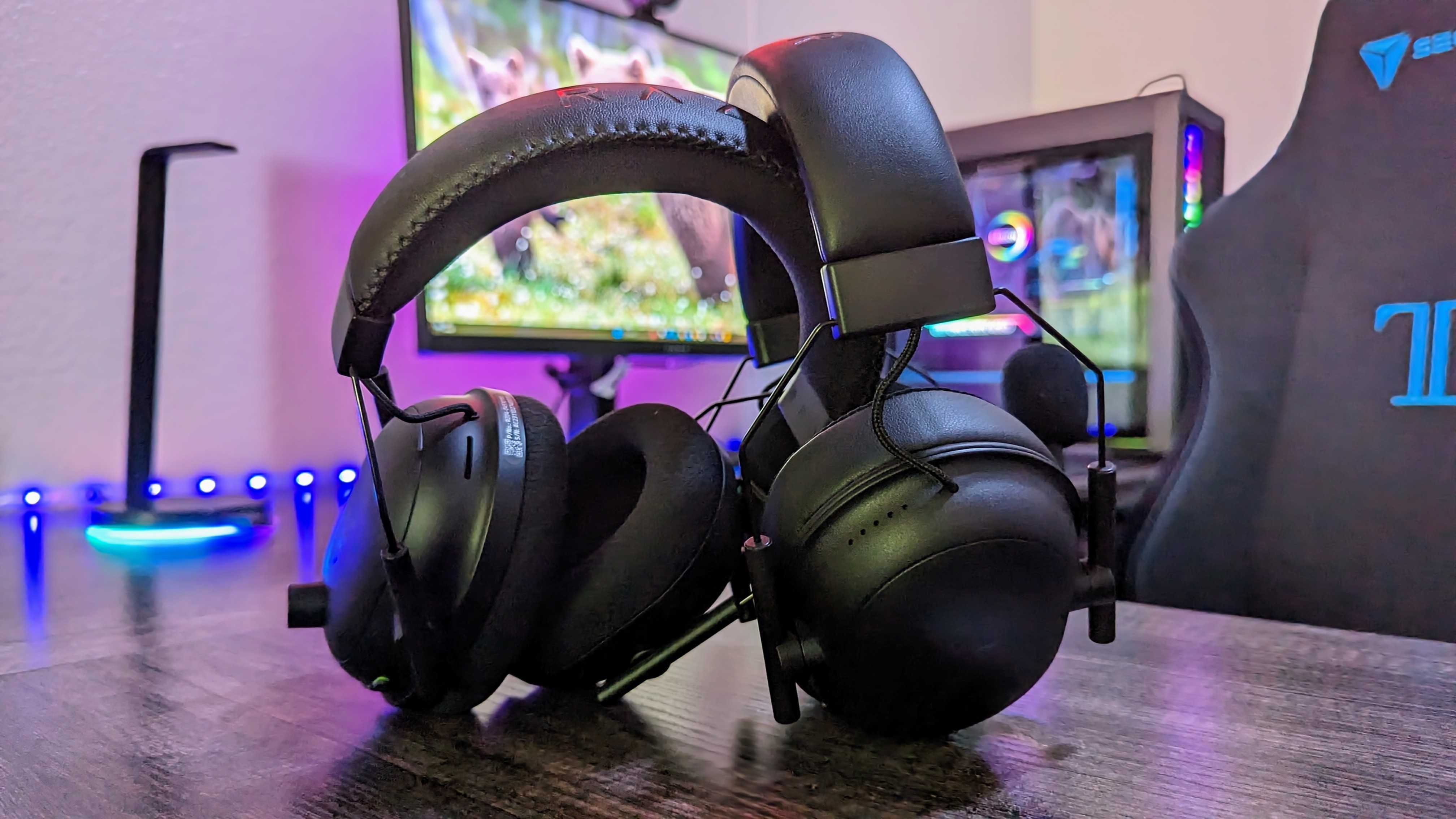 Imagen de los auriculares inalámbricos para juegos Razer BlackShark V2 HyperSpeed.