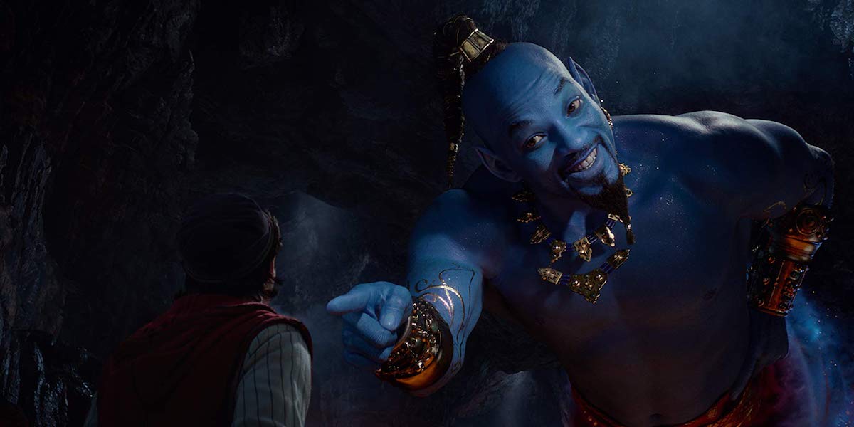 Will Smith as the Genie in Aladdin