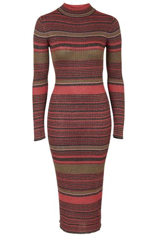 Stripe dress, £48, Topshop