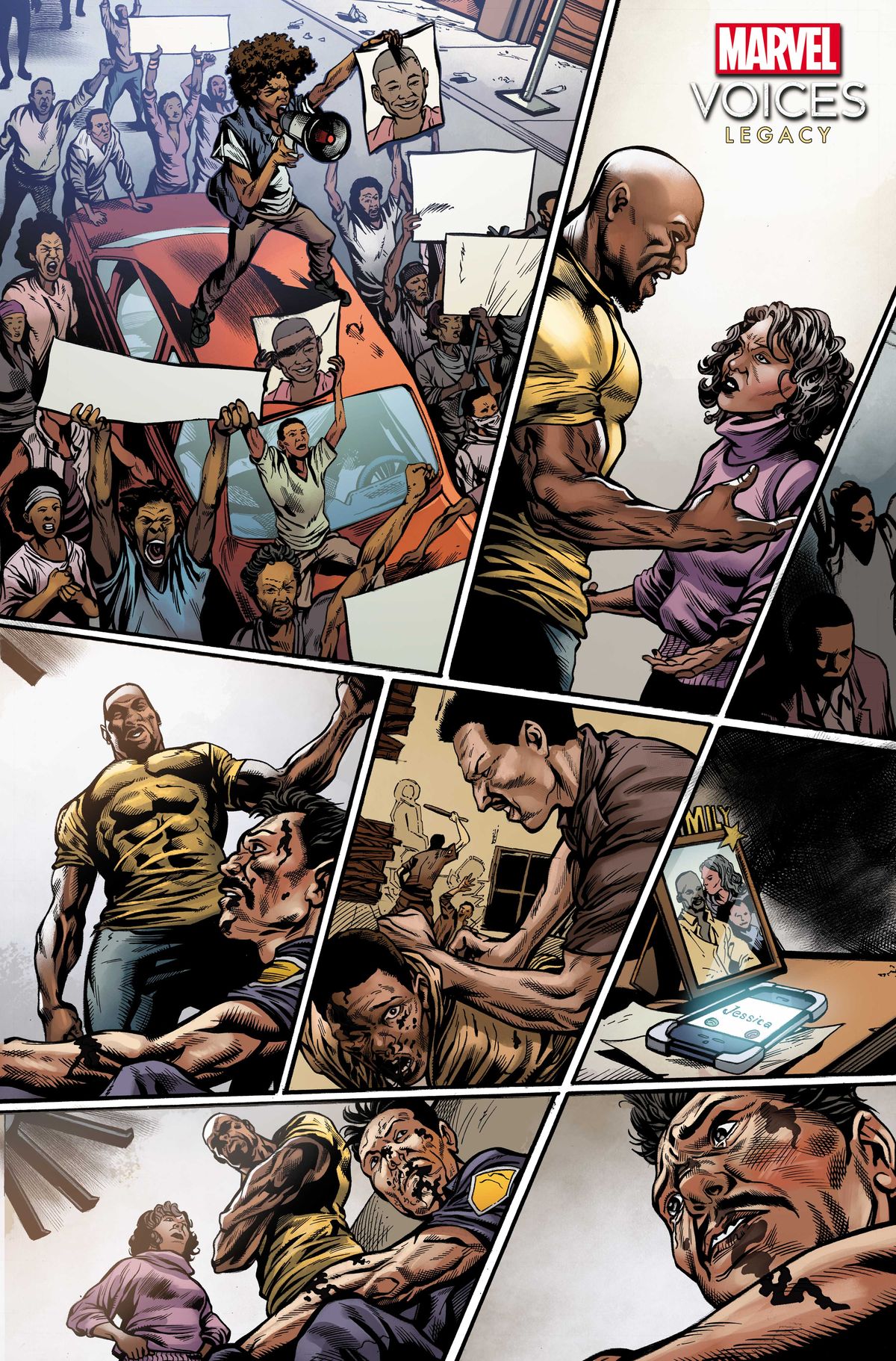 Marvel's Voices: Legacy page