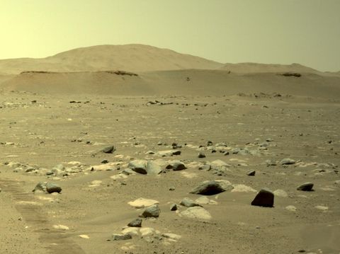 See amazing video of Mars helicopter Ingenuity's boundary-stretching ...