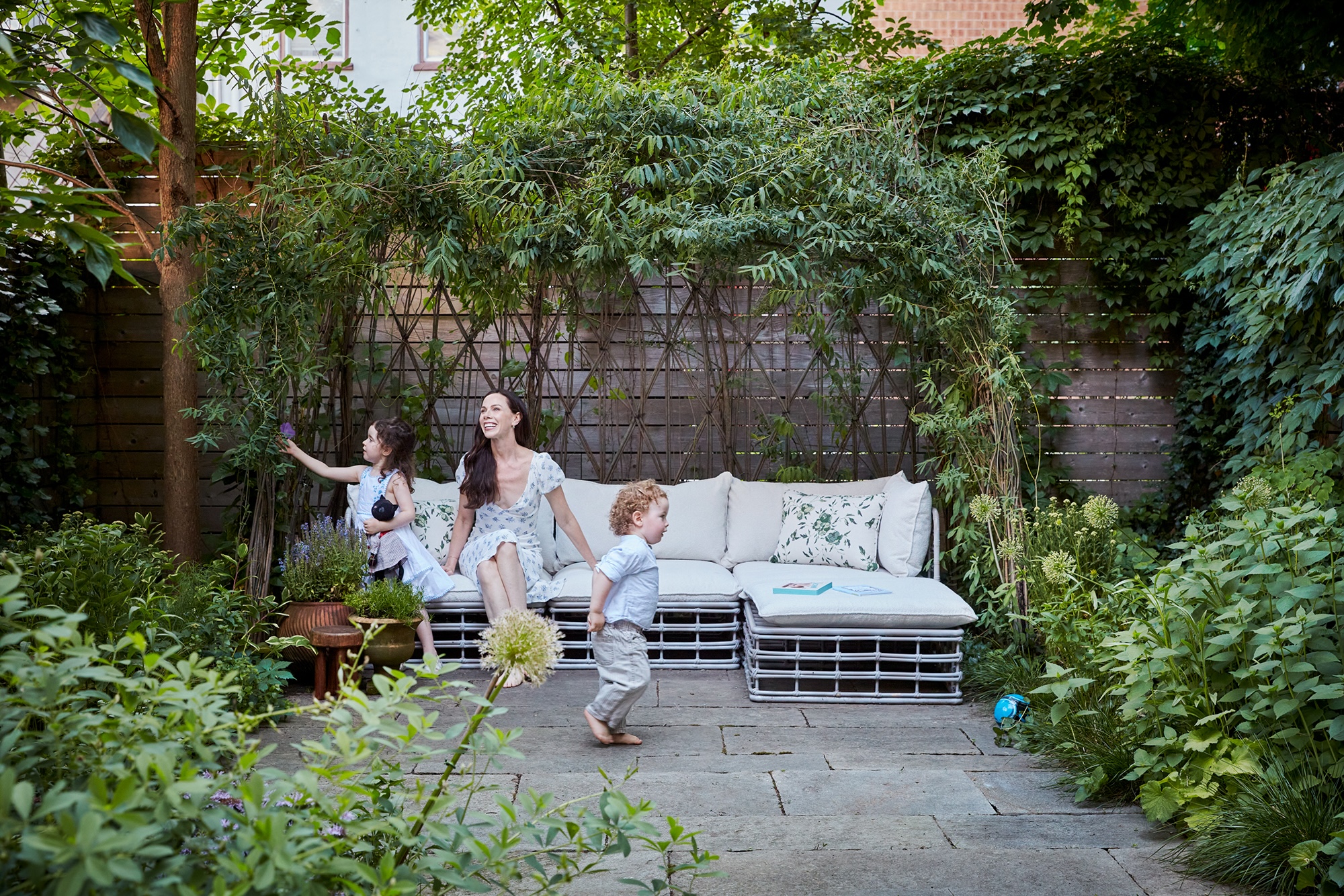 Barbara Bush Brooklyn Backyard