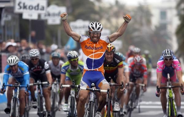 Oscar Freire took his third victory in 2010