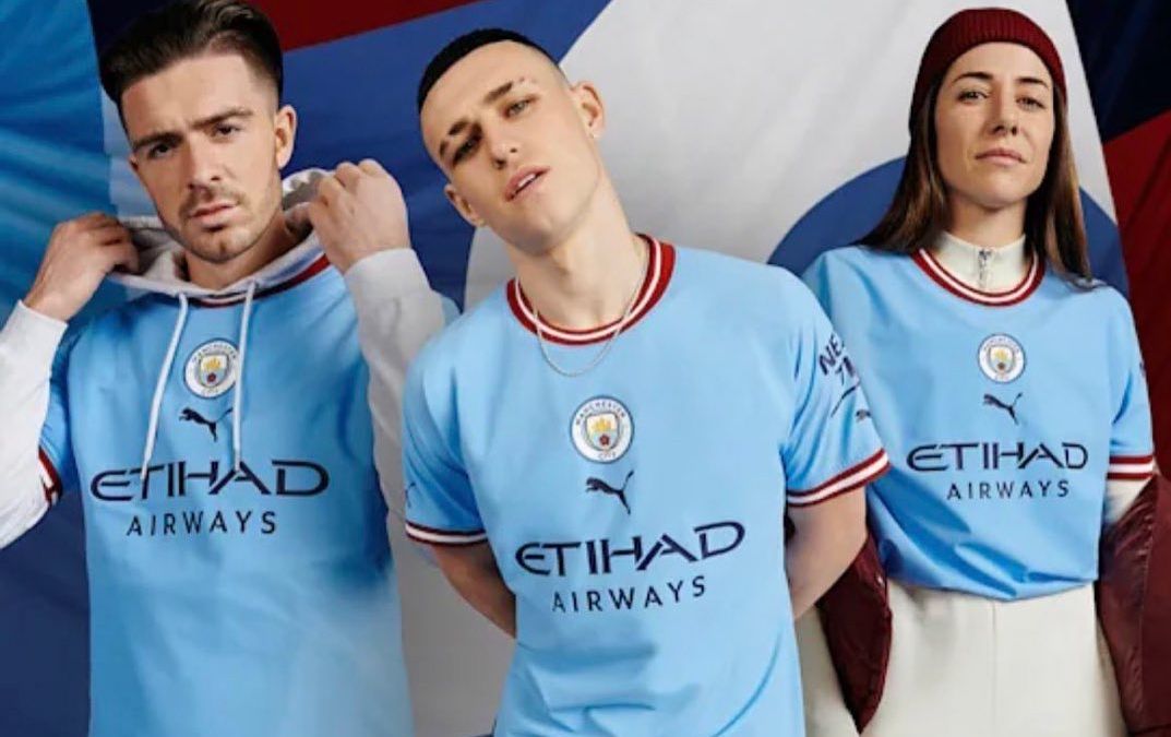 Manchester City home shirt 2022/23