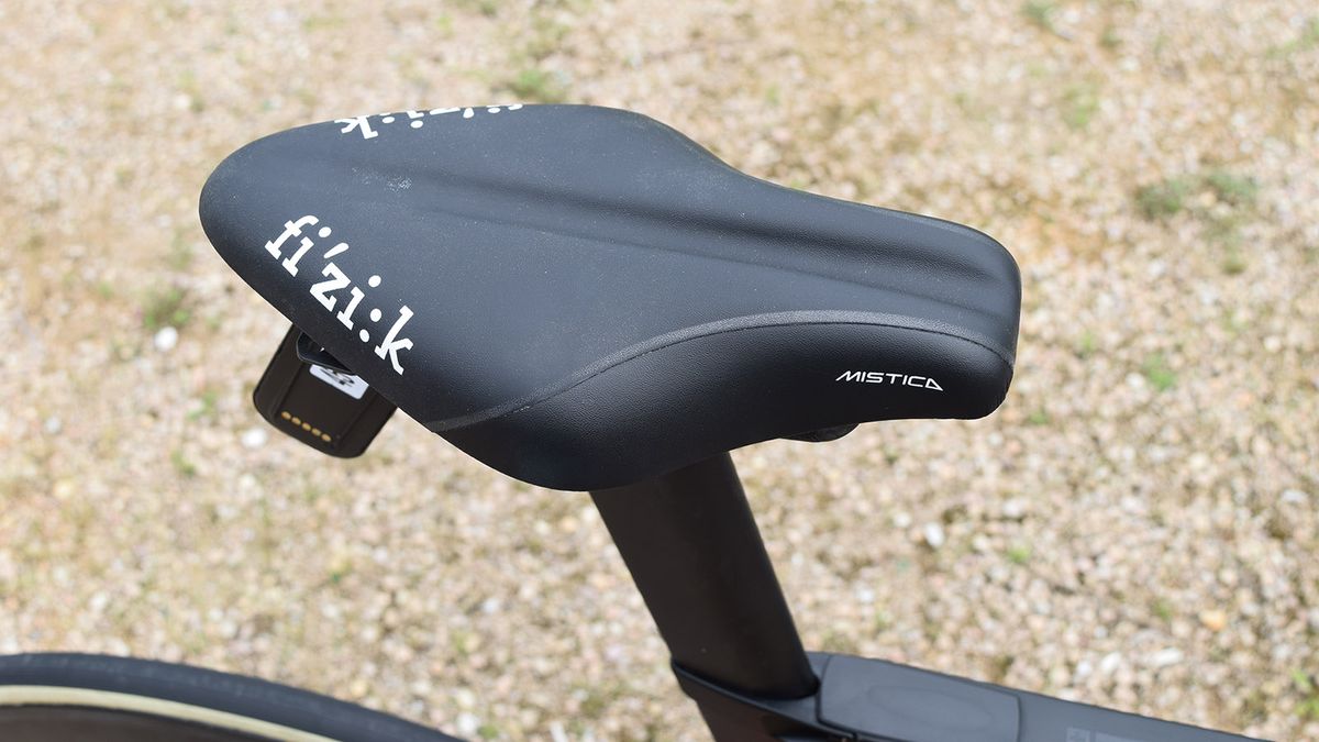 Plenty of Fizik-sponsored teams use the Mistica triathlon saddle for time trialling
