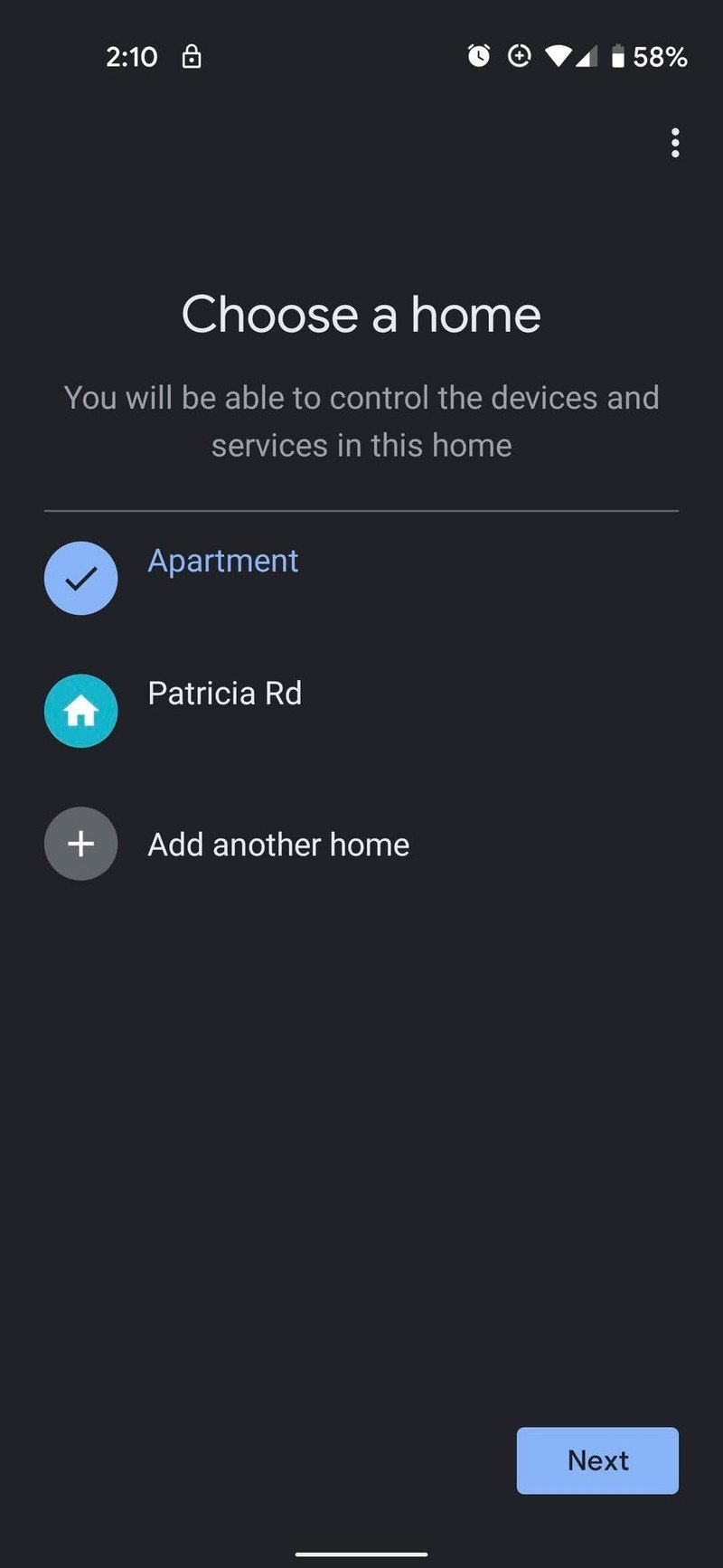 Setting up a Google Assistant speaker in Google Home