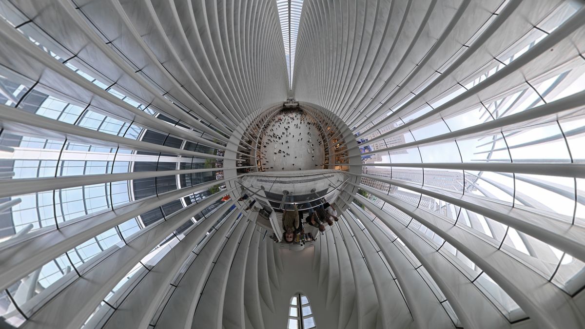 Westfield World Trade Centre Insta360 X6 sample images