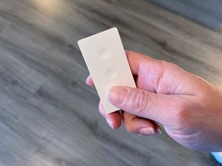 Wemo Stage Scene Controller in hand