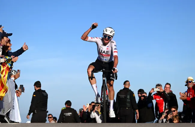 Brandon McNulty vince la quarta tappa della Volta a la Comunitat Valenciana 2024 (foto: Getty Images)