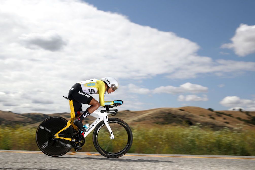 Team Sky's Egan Bernal was unable to defend his race lead on stage 4 of the 2018 Tour of California