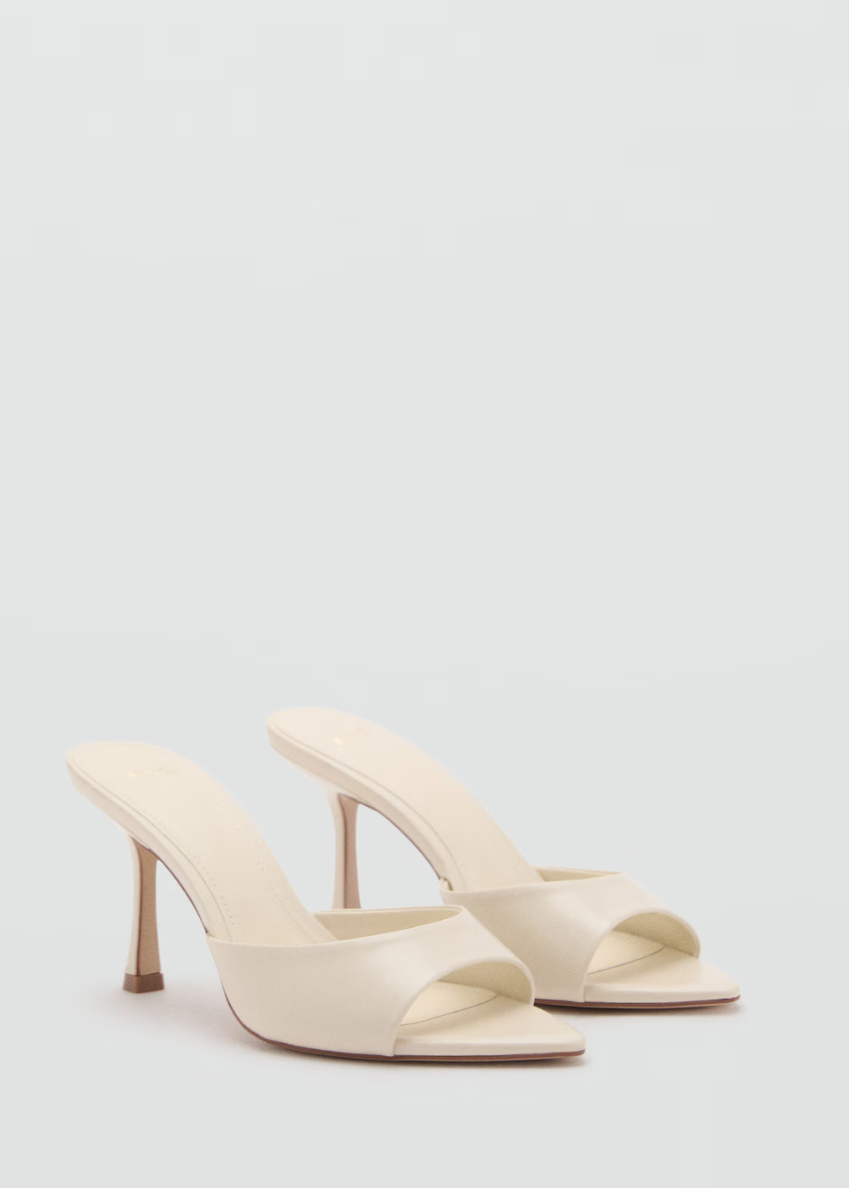 Mango Open-Toe Heeled Sandals