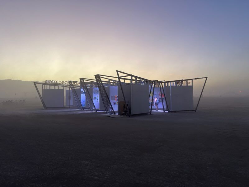 Museum of No Spectators at burning man festival