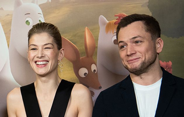 Moominvalley rosamund pike and taron egerton