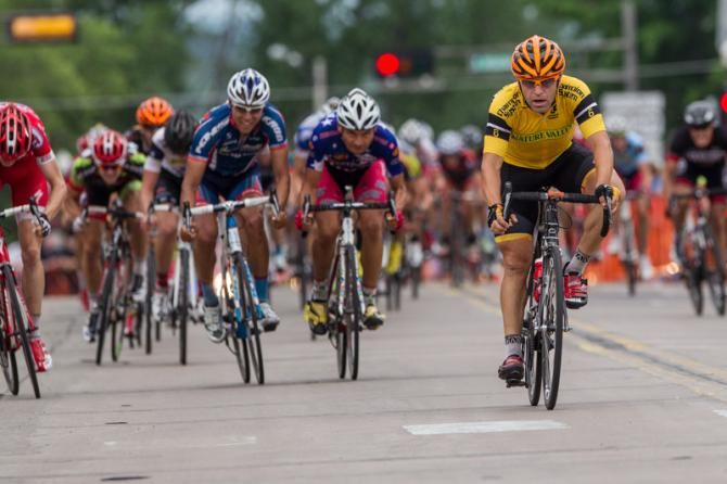 Mike Friedman (Optum) wins the field sprint for fifth.