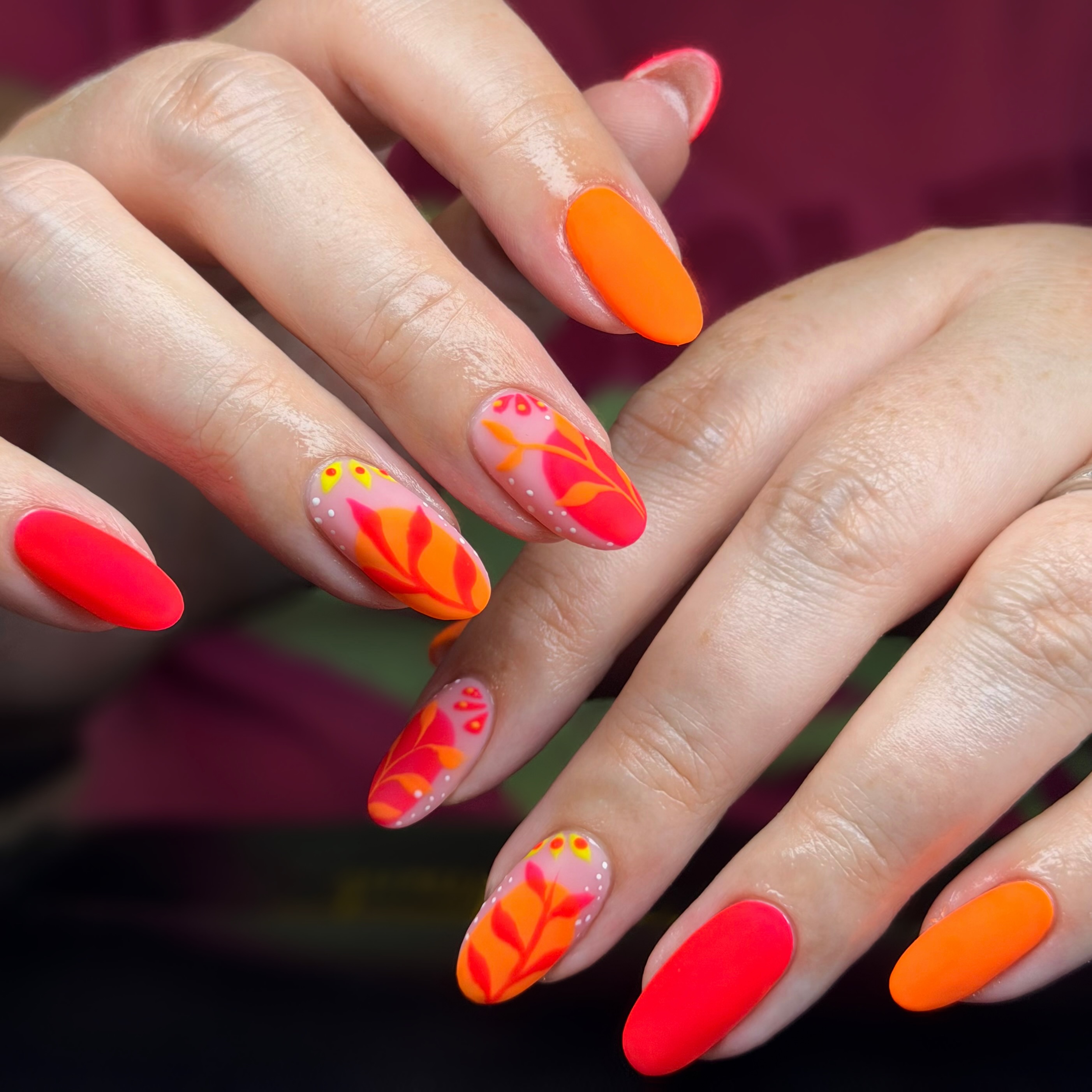 bright nail ideas