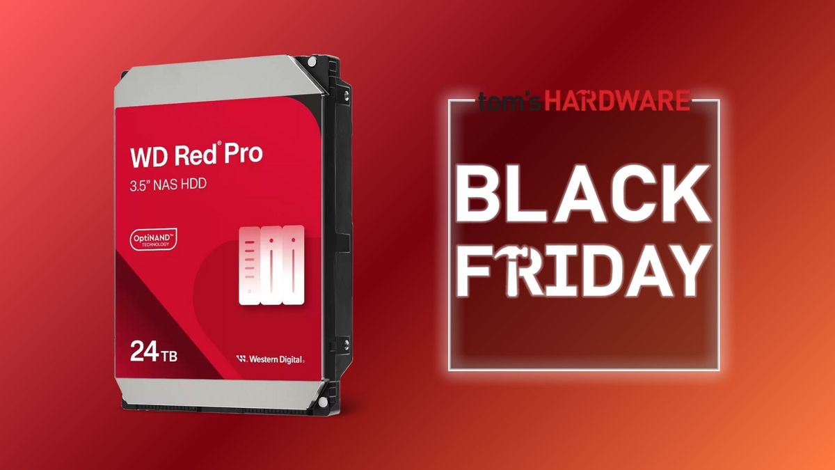 Get 48TB of NAS storage for less than $800 in this blockbuster deal, just $16 per TB — Western Digital's 24TB Red Pro is even cheaper when you buy two in a bundle