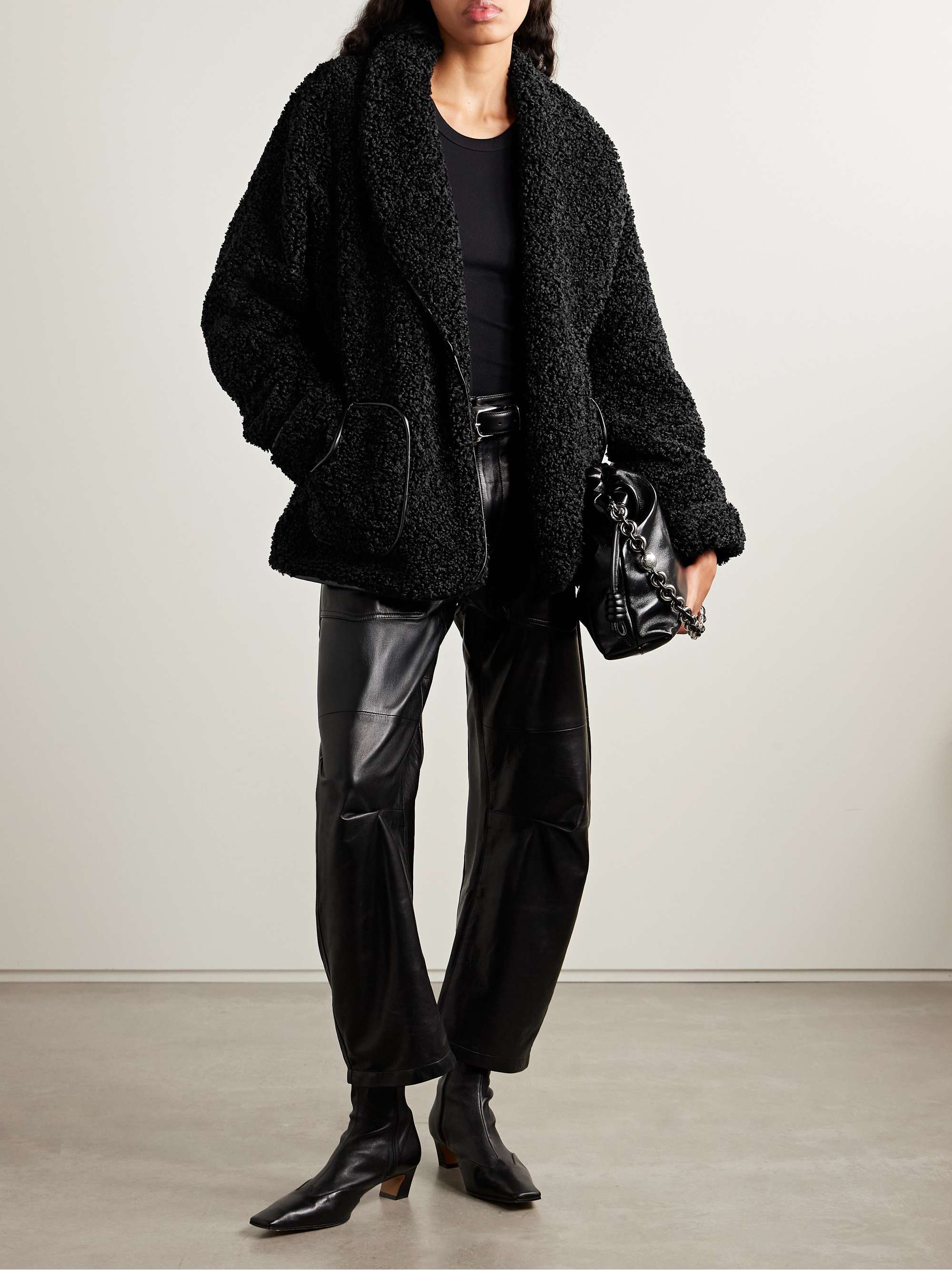 Kima Belted Fleece Jacket