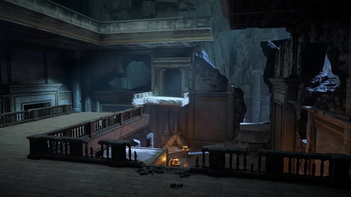 Several images depicting (potentially) a cancelled God of War multiplayer game.