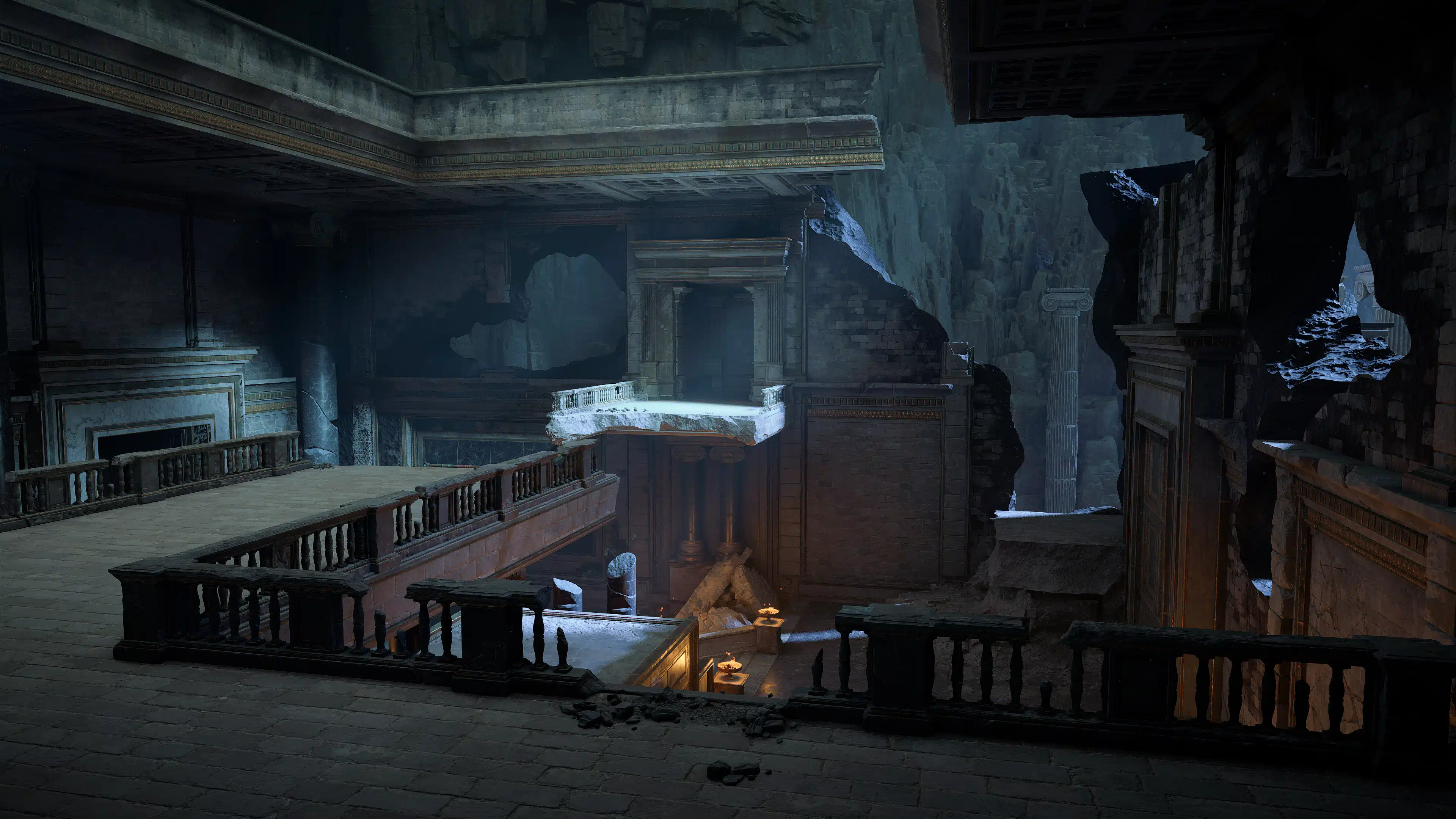 Several images depicting (potentially) a cancelled God of War multiplayer game.