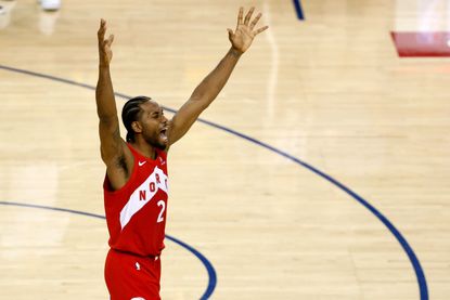 Kawhi Leonard of the Toronto Raptors.