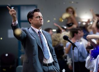 Wolf of Wall Street Leonardo DiCaprio as Jordan Belfort