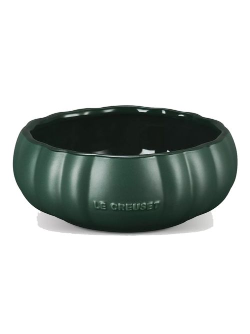 Stoneware Pumpkin Bowl, 14cm, For&ecirc;t