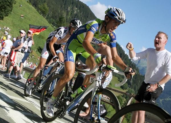 Vincenzo Nibali (Liquigas) finished 3rd on the stage, 1:03 behind Contador.