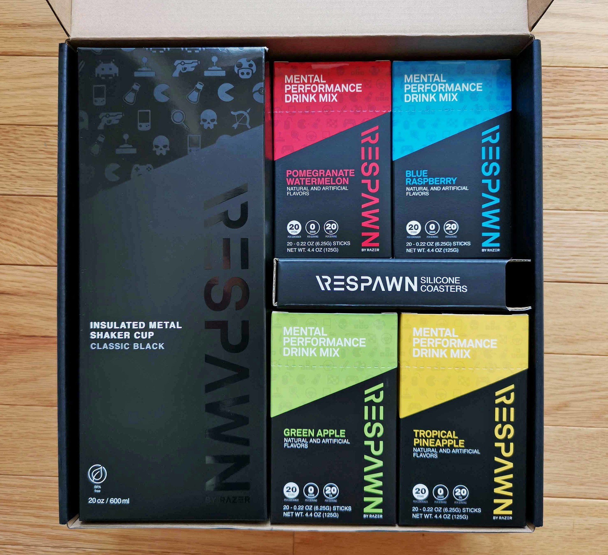 RESPAWN by Razer is a 'mental performance drink' made for gamers that  tastes pretty good