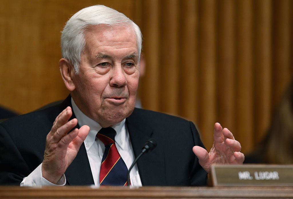 Sen. Richard Lugar.