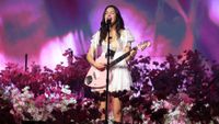 Olivia Rodrigo performs onstage during The Unraveled Tour kick off at PeoplesBank Arena on September 25, 2026 in Hartford, Connecticut
