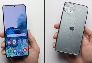 drop test iphone 11 pro max