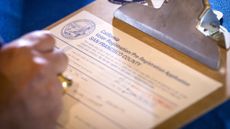 California voter registration form