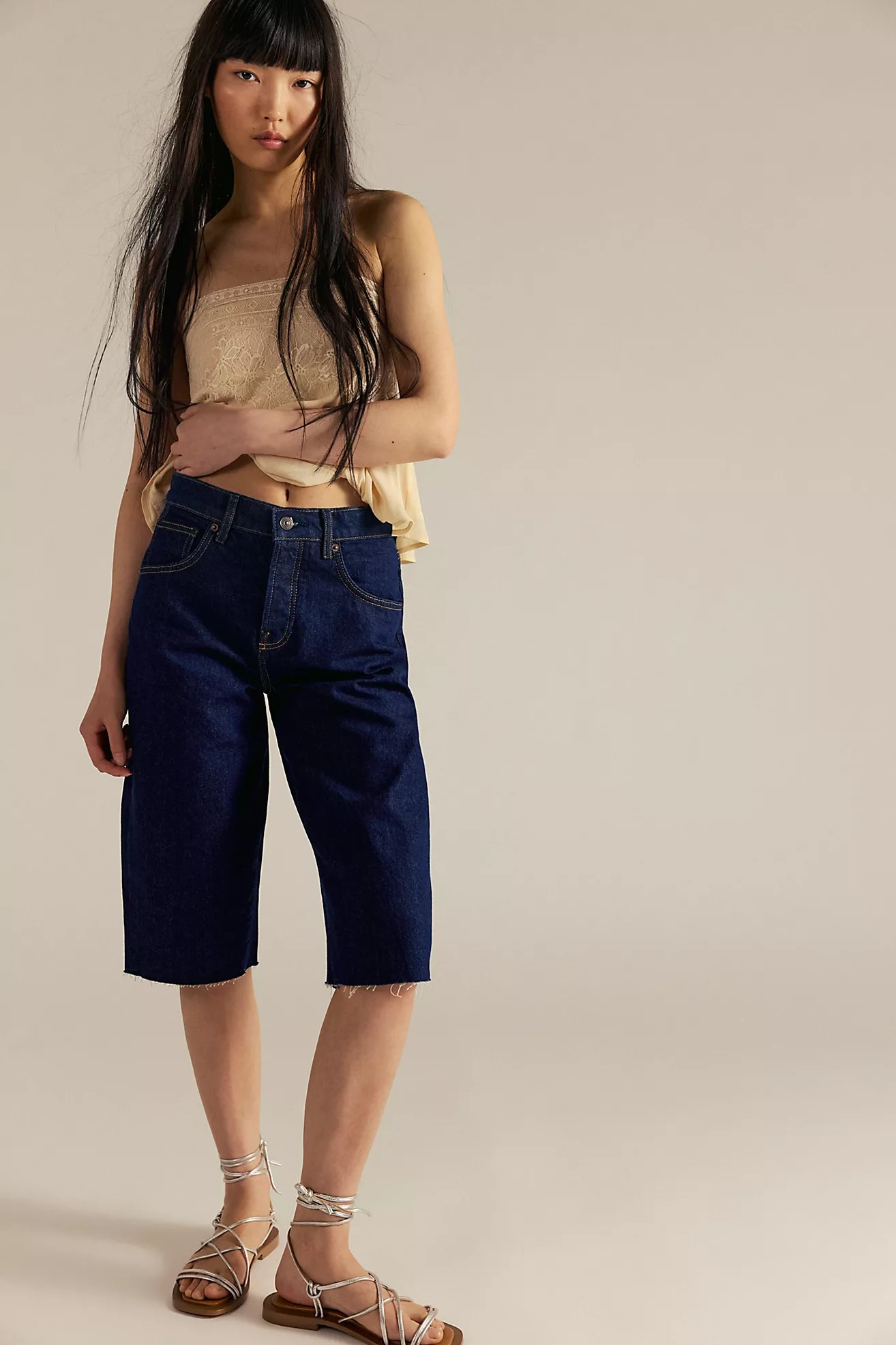Free People, We the Free Jam Session Relaxed Capri Jeans
