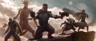 Guardians of the Galaxy Concept Art 3