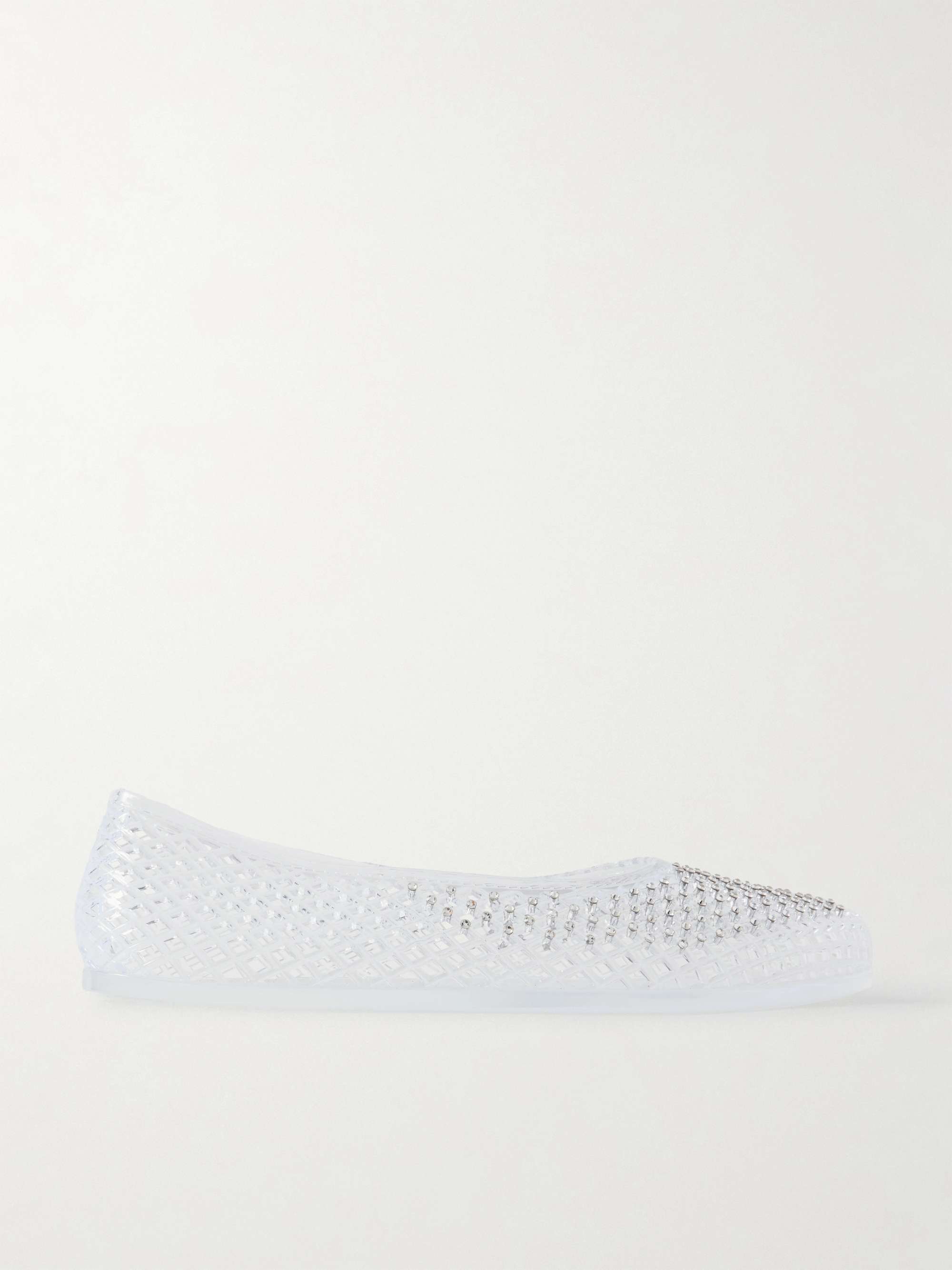 Iro Crystal-Embellished Pvc Ballet Flats