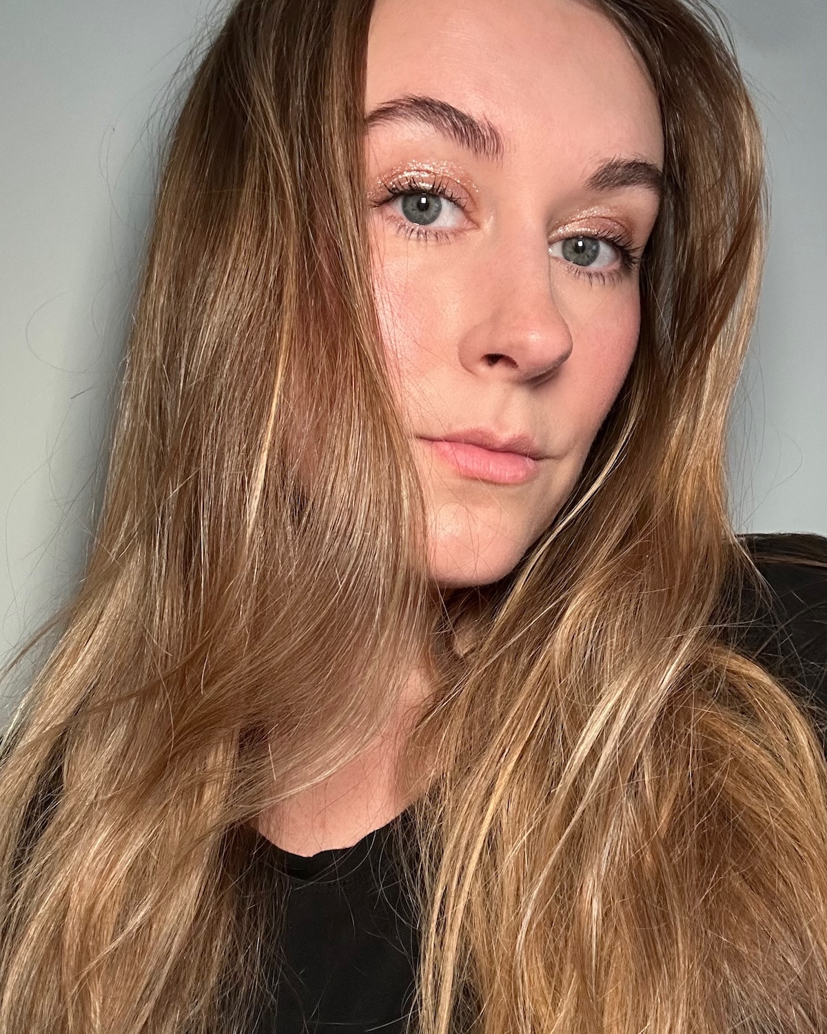 Beauty editor Kaitlyn McLintock wearing Danessa Myricks Colorfix Stix