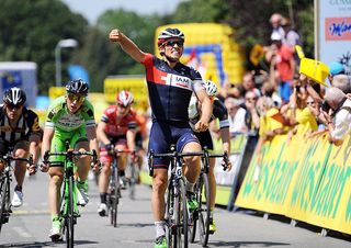 Sondre Holst Enger (IAM Cycling) wins in Austria