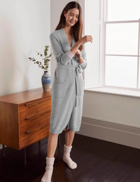 Wilton cashmere robe (Grey Melange) for £208 (was £298) from Boden