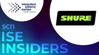 The ISE Insiders 2026 banner with Shure logo.