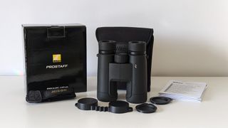 Image shows Nikon Prostaff P7 10x42 binoculars